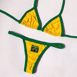 Bikini Triangle “Brasil” Coupe Brésilienne